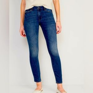 Old Navy Mid-Rise Pop Icon Skinny Jeans, Size: 8 Short, Color: Nicky